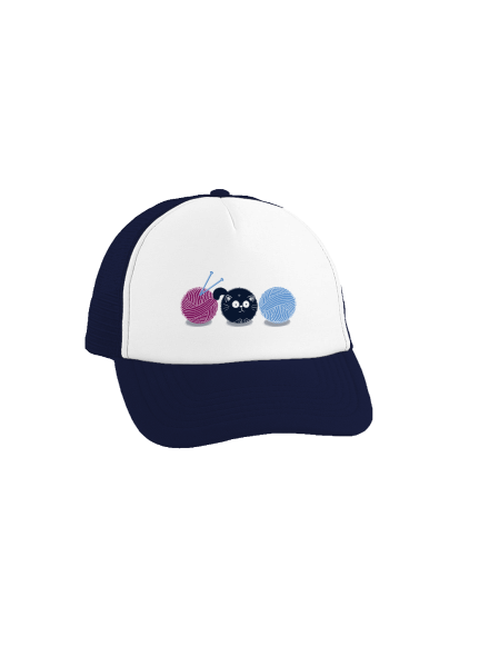 Macska teherautós sapka French Navy cap