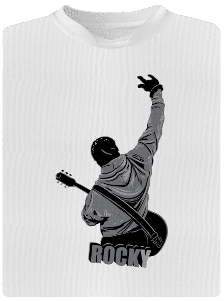 Rocky gyerek sport póló White