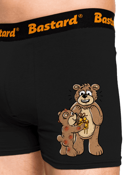 Büszke szülők boxeralsó Black