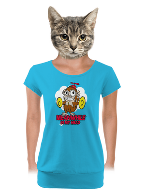 női póló elasztikus alsó szegéllyel