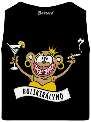 Bulikirálynő férfi trikó Black