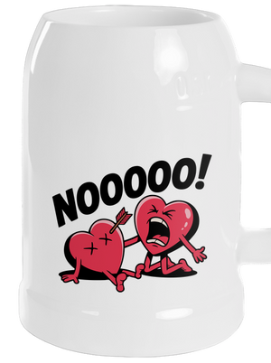 Egy ütés a szívbe söröskorsó White