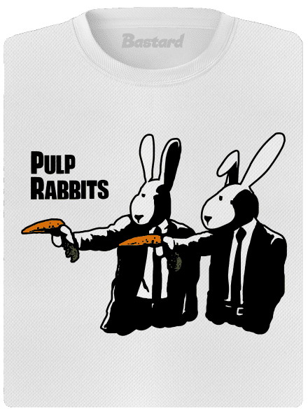 Pulp Rabbits női sportpóló White
