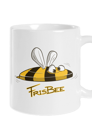 Frisbee hagyományos bögre White