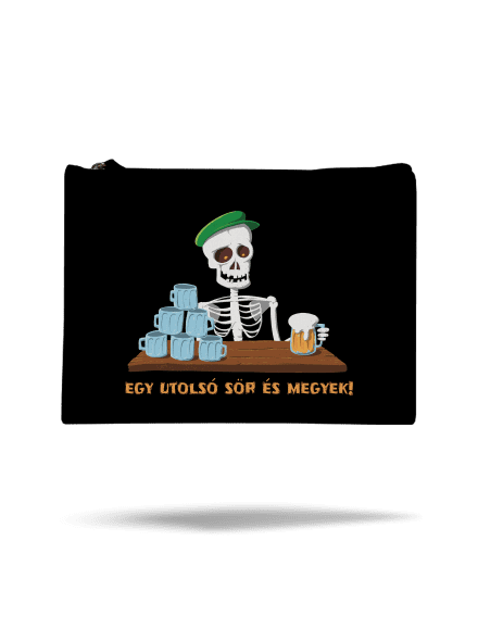 Egy utolsó sör és megyek kis táska Black