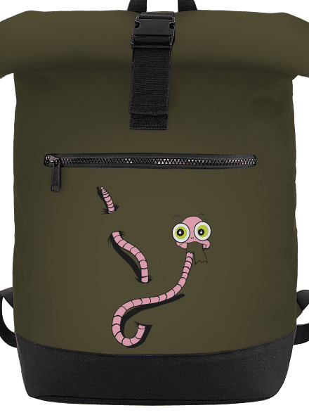 Féreg hátizsák Military Green