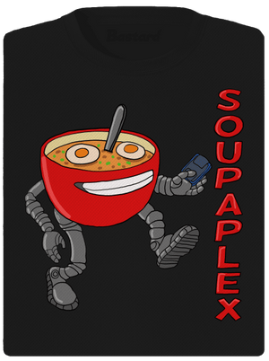 Soupaplex női sportpóló Black