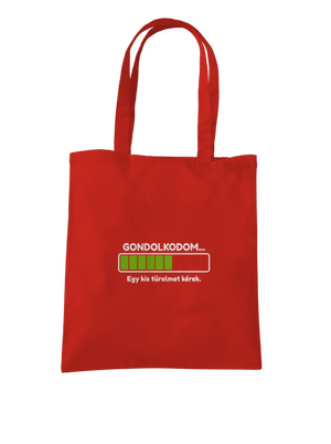 Gondolkodom táska Bright Red