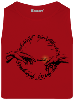 God of ring férfi trikó Red
