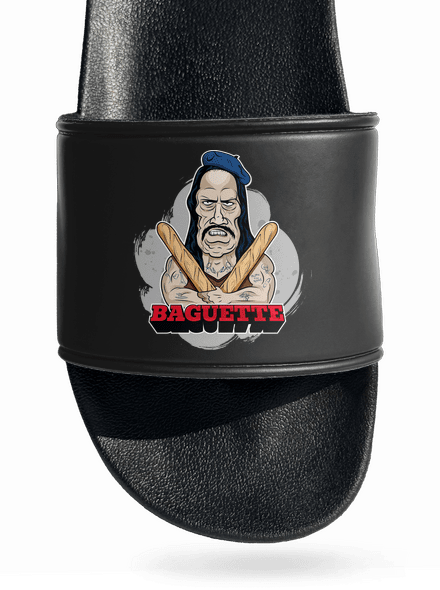 Baguette papucs Black