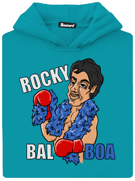 Rocky Bal boa gyerek kenguruzsebes pulóver Hawaiian Blue