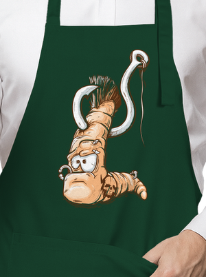 Piercing kötény Bottle Green