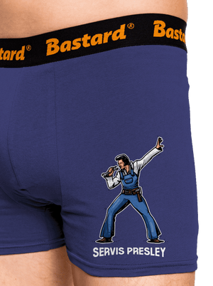 Servis Presley boxeralsó Blue Navy