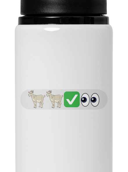 Emoji kulacs White