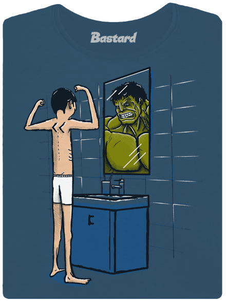 Hulk prémium női póló Petrol Blue