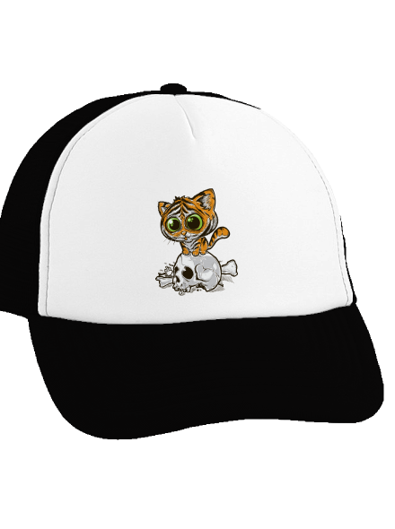 Tigriskölyök teherautós sapka Black cap
