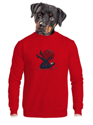 Catwoman unisex crewneck Red