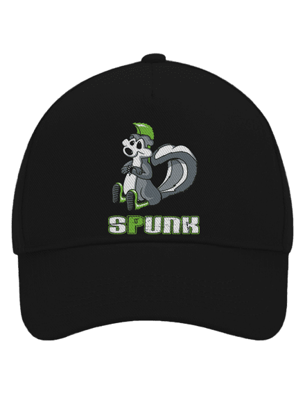 Spunk baseballsapka Black