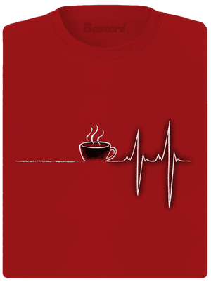 Coffee help női sportpóló Red Mal