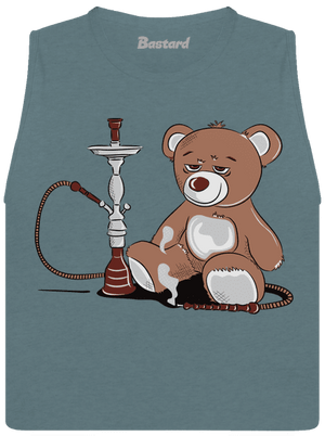 Vízipipa női bővített trikó Heather Deep Teal