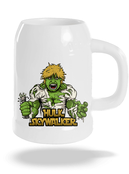 Hulk Skywalker söröskorsó White