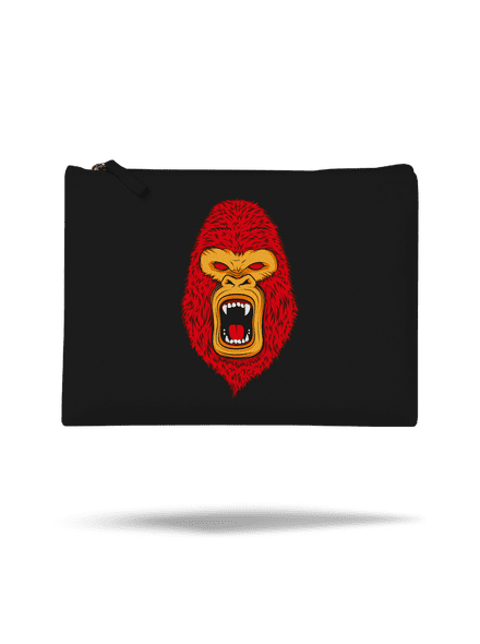 Gorilla face kis táska Black