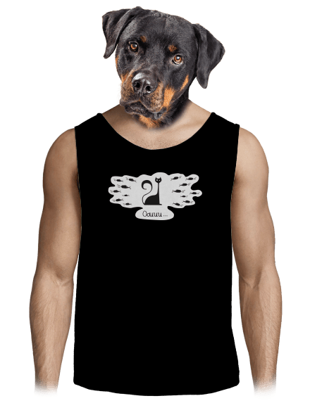 Oouuu férfi trikó Black