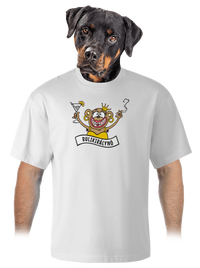 unisex túlméretezett póló