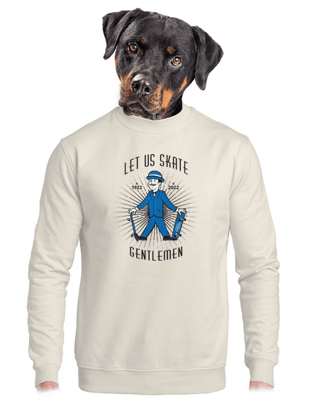 Let us skate unisex crewneck Off White