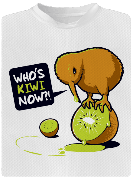 Kivi gyerek sport póló White