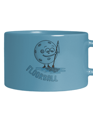 Floorball macaron bögre Blue Macaron