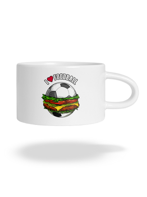 Foodball macaron bögre White