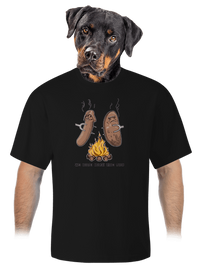 unisex túlméretezett póló