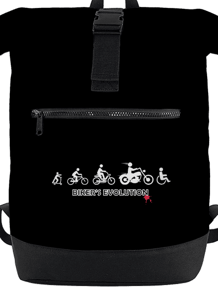 Bikers evolution hátizsák Black