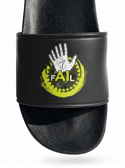 AI Fail papucs Black
