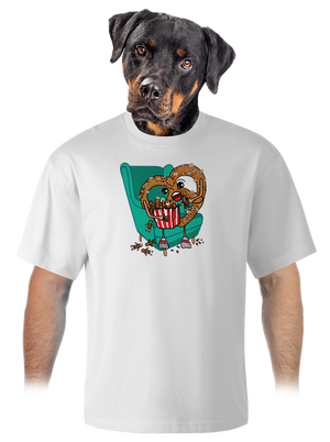 unisex túlméretezett póló