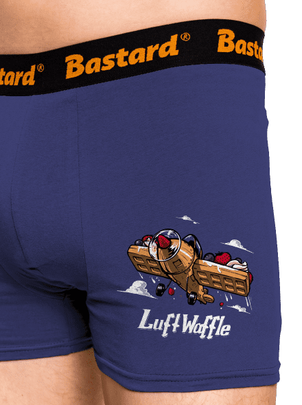Luftwaffle boxeralsó Blue Navy