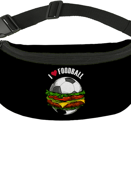 Foodball övtáska Black