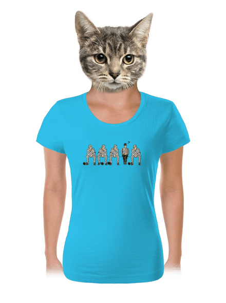 Nem bűnös női póló Blue Atol