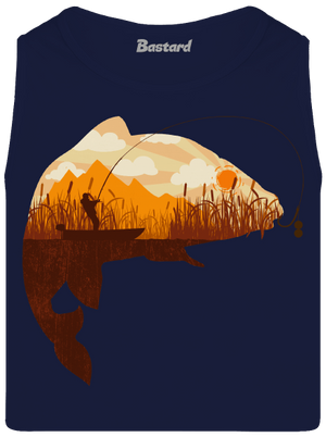 Halfogás férfi trikó French Navy