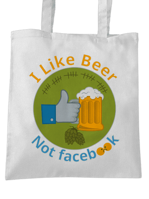 I like beer táska White