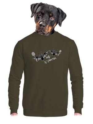 Batminton unisex crewneck Urban Khaki