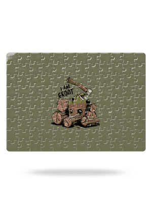 I Am Groot kirakós White