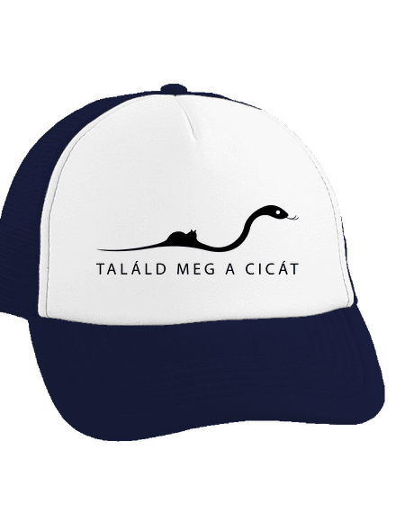 Találd meg a cicát teherautós sapka French Navy cap