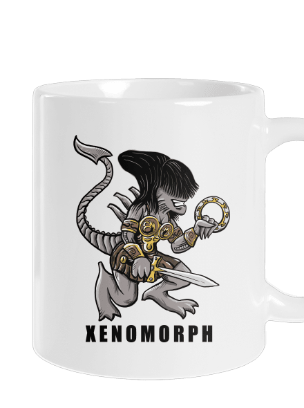 Xenomorph hagyományos bögre White
