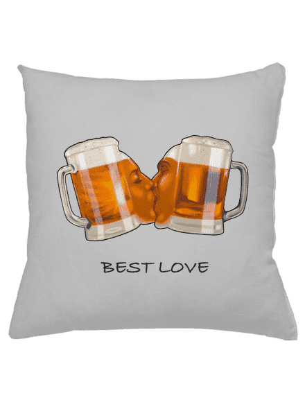 Best love párna Pacific Grey