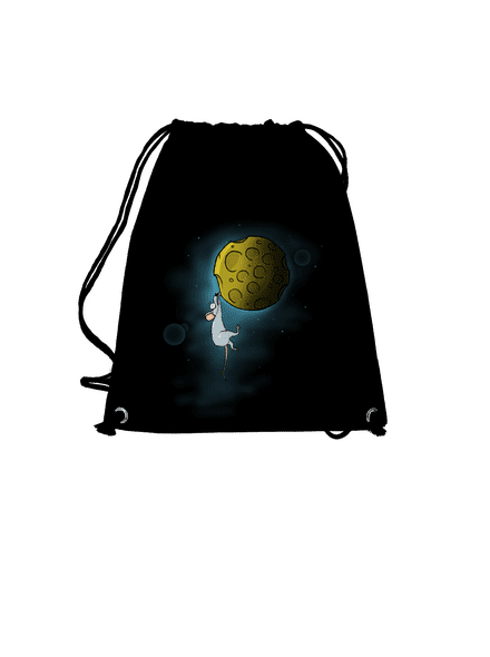 Moon cheese hátizsák Black