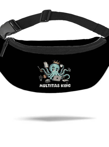 Multitas king övtáska Black