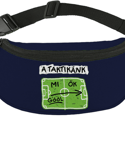 A futballtaktikánk övtáska French Navy