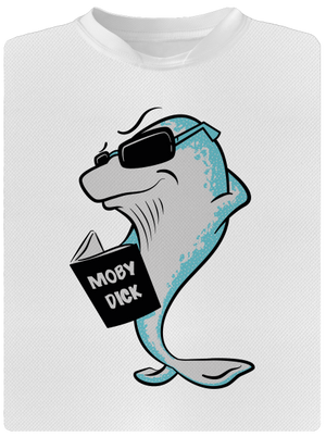 Moby Dick gyerek sport póló White